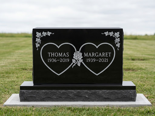 Garden Hearts, American Black companion monument